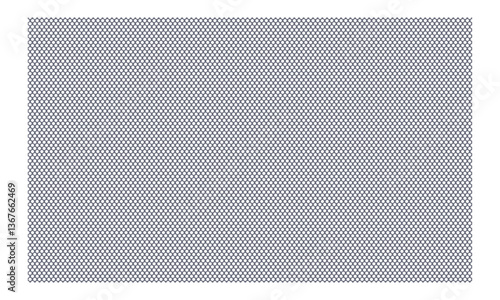 Perforated metal illustration on transparent background