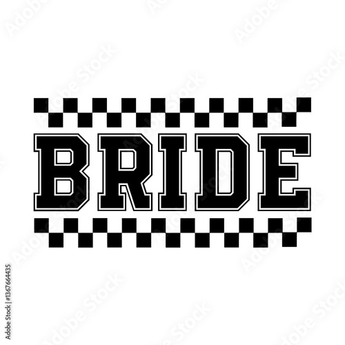 Bride SVG Design
