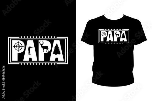 Hunting papa - Art files for Cricut and Silhouette. You can edit them with Adobe Illustrator.
