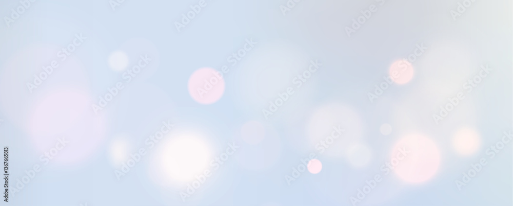 Fototapeta premium Bokeh background. Delicate bokeh blur.