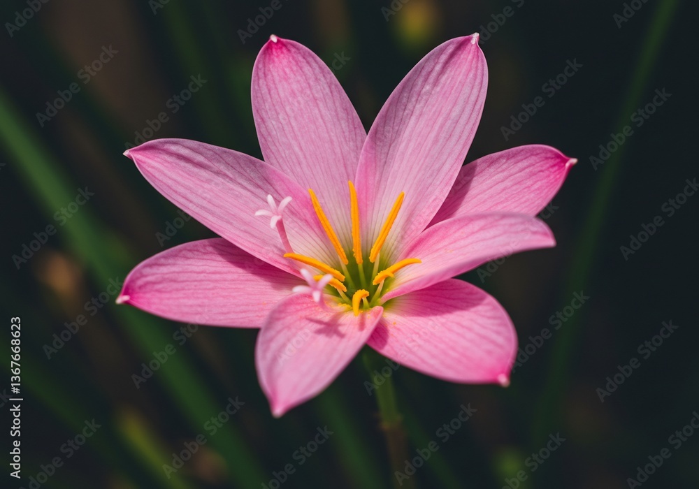 柔らかな光彩 ピンクの花びら 優雅に咲く 花 柔らかな光彩 ピンクの花びら 優雅に咲く 花