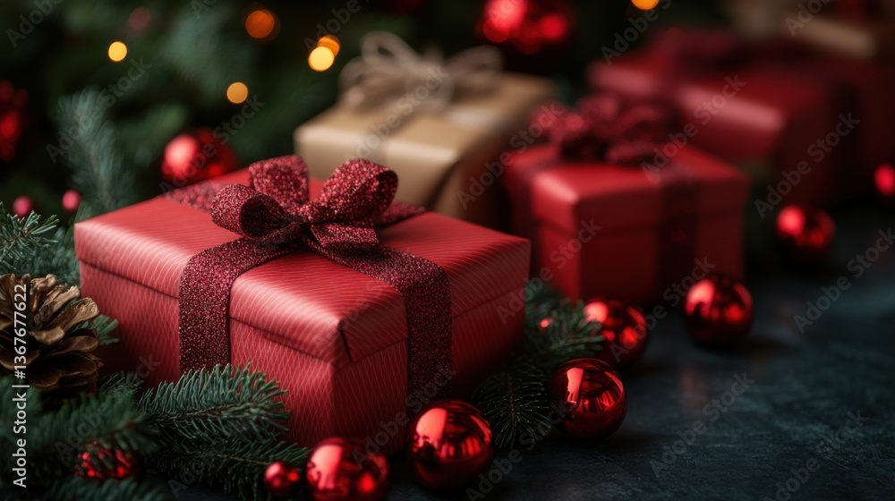 Crimson Wrapping Paper Adding a Festive Touch to Gifts Crimson Wrapping Paper Adding a Festive Touch to Gifts