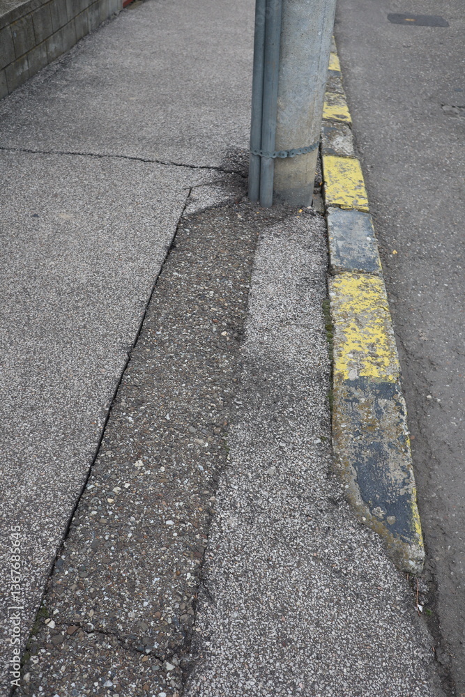 custom made wallpaper toronto digitalDegraded public road accession way