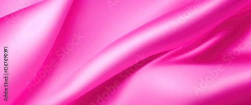 Pink color silk fabric Abstract background