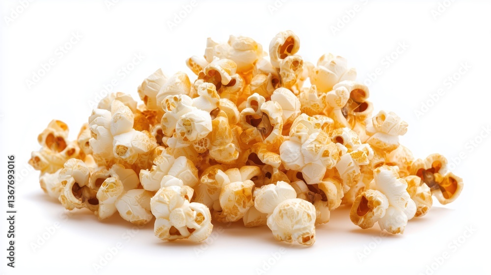 Golden Fluffy Popcorn Kernels with Buttery Shine Golden Fluffy Popcorn Kernels with Buttery Shine