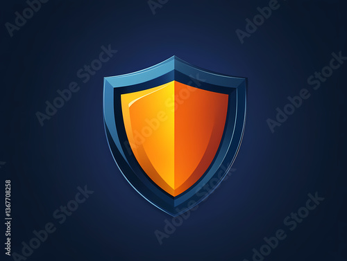 Cybersecurity shield vector logo design Free Download Cybersecurity shield vector logo design - GFXLoad