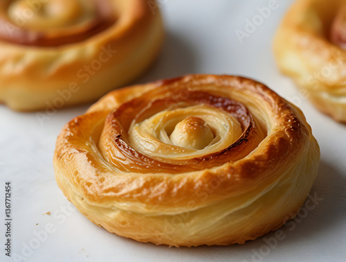 sweet bun with cinnamon