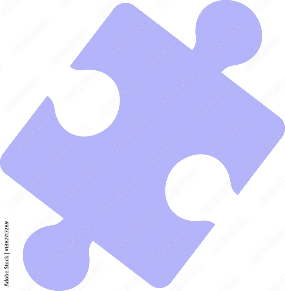 Single Jigsaw Puzzle Piece Single Jigsaw Puzzle Piece