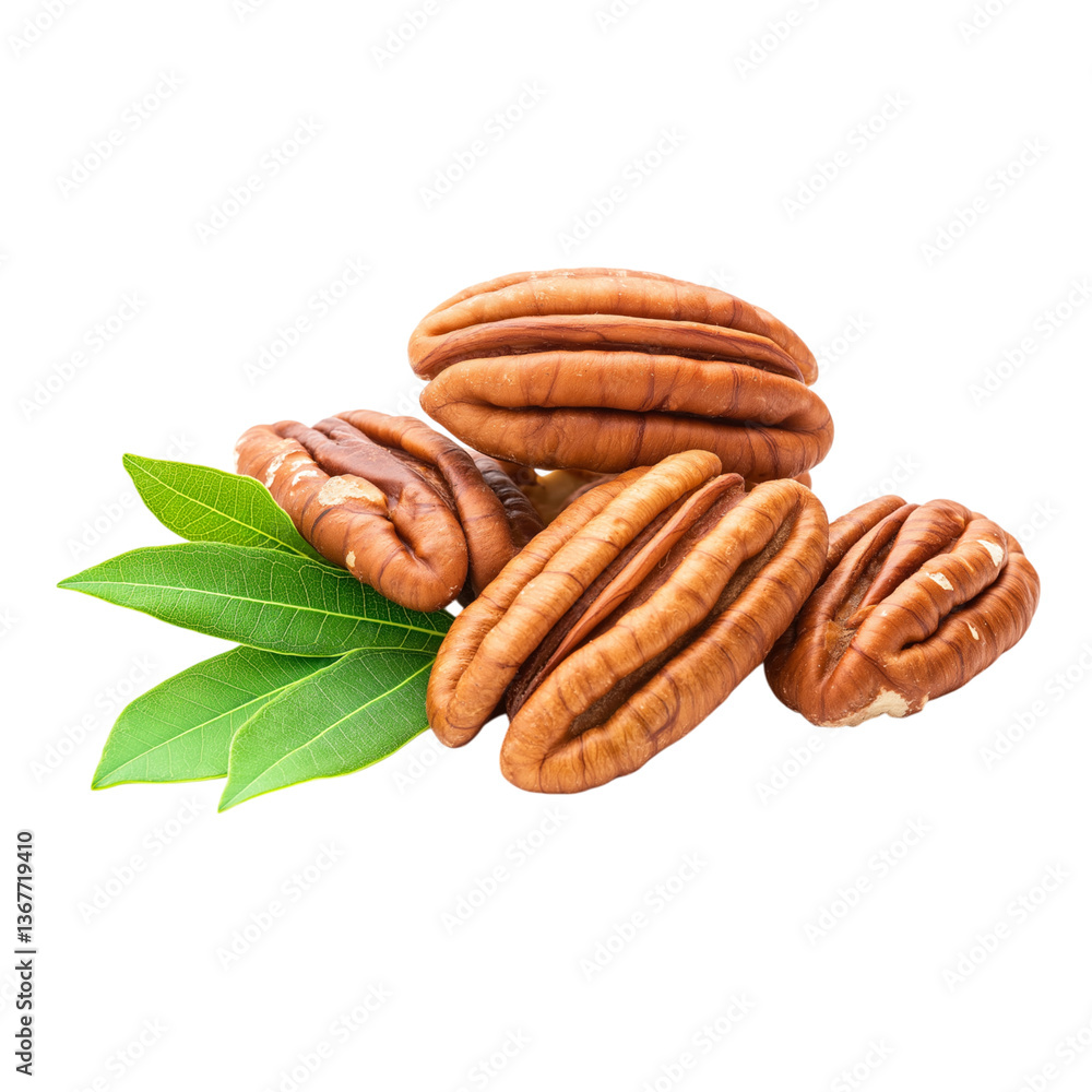 pecan, nut, isolated on png transparent background, full depth of field pecan, nut, isolated on png transparent background, full depth of field