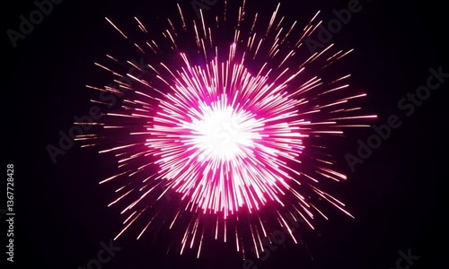 pink fire with black background