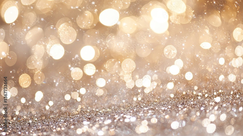Sparkling Golden Glitter Background: Festive Celebration Texture Sparkling Golden Glitter Background: Festive Celebration Texture