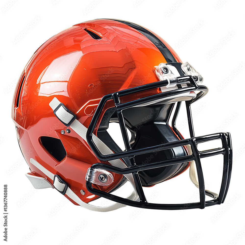 Fototapeta premium Protective football helmet png robust football helmet png modern football helmet png secure football helmet png durable football helmet png transparent background image