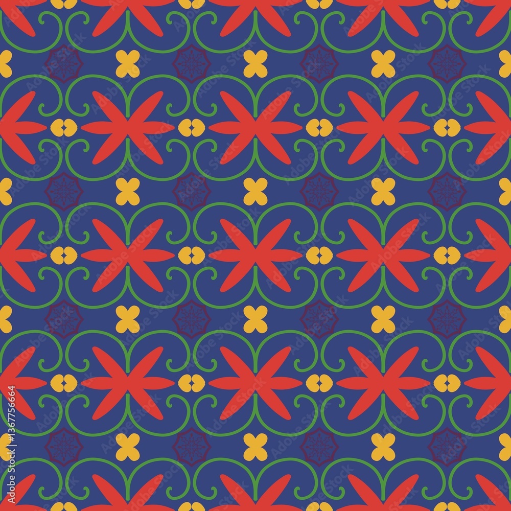 seamless pattern with flowers seamless pattern with flowers