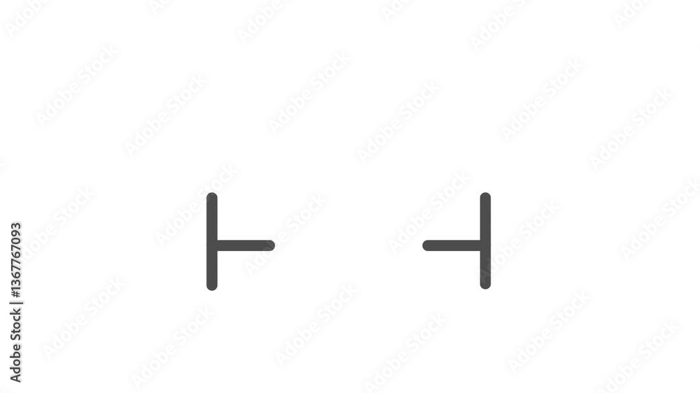 Animated outline icon from healthcare collection. Hospital bed symbol. Black color on white background with alpha channel. Simple reveal and disappear animation. Animated outline icon from healthcare collection. Hospital bed symbol. Black color on white background with alpha channel. Simple reveal and disappear animation.
