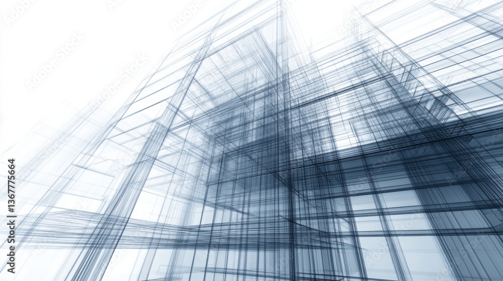 3D Architecture Abstract: Unleashing Creativity in the Digital Space 3D Architecture Abstract: Unleashing Creativity in the Digital Space