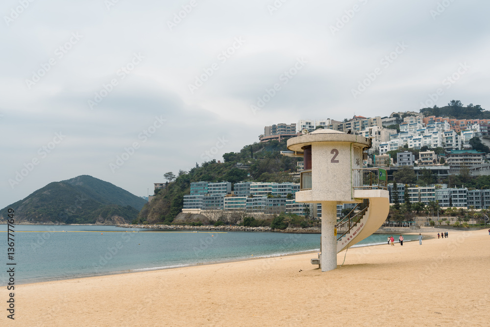 Repulse Bay Beach in Hong Kong