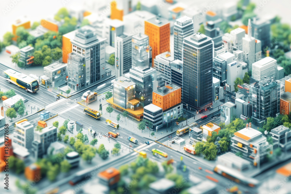 Isometric Sustainable and Eco-Friendly Smart City Isometric Sustainable and Eco-Friendly Smart City