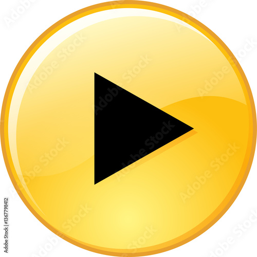 video player icon. play button icon vector illustration. A black check mark symbol with a yellow circular border around it..png Free Download video player icon. play button icon vector illustration. A black check mark symbol with a yellow circular border around it..png - GFXLoad