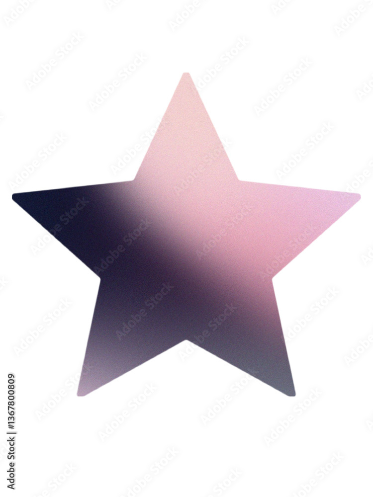 Fototapeta premium colorful stars on white background, Gradiet watercolour colours. 