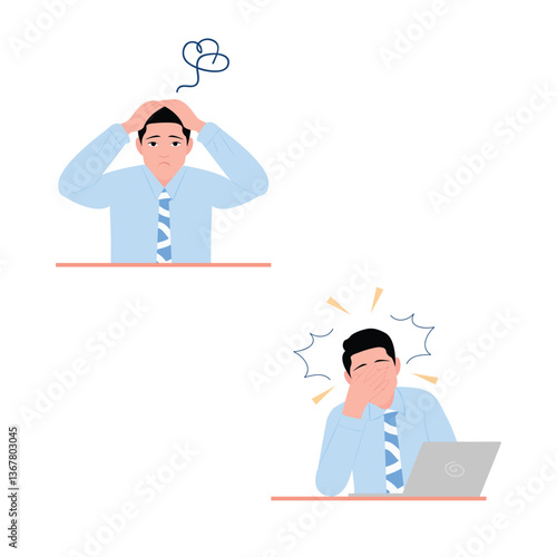 stressful character in the office