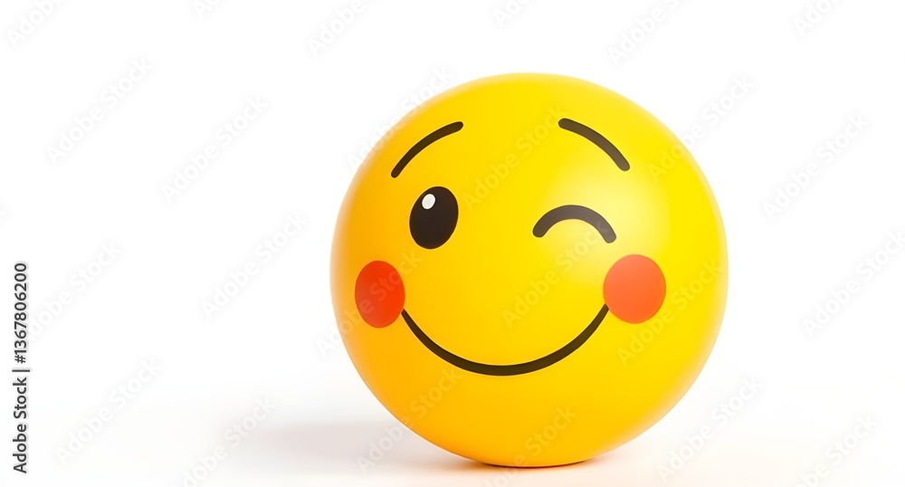 Fototapeta premium Smiley Face Emoji Fun