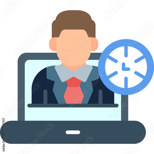 Remote Worker Icon