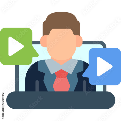 Video Conference Icon