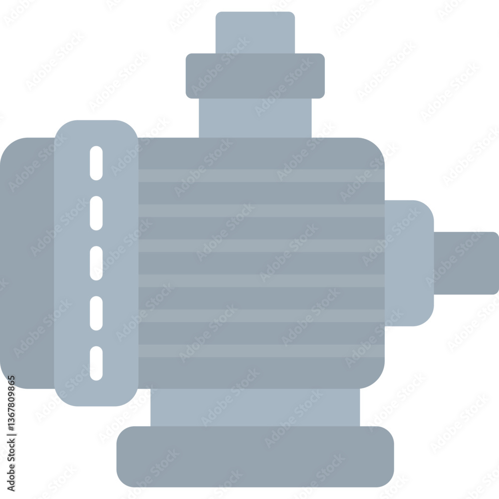 Obraz premium Electric Motor Icon