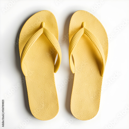yellow flip flop