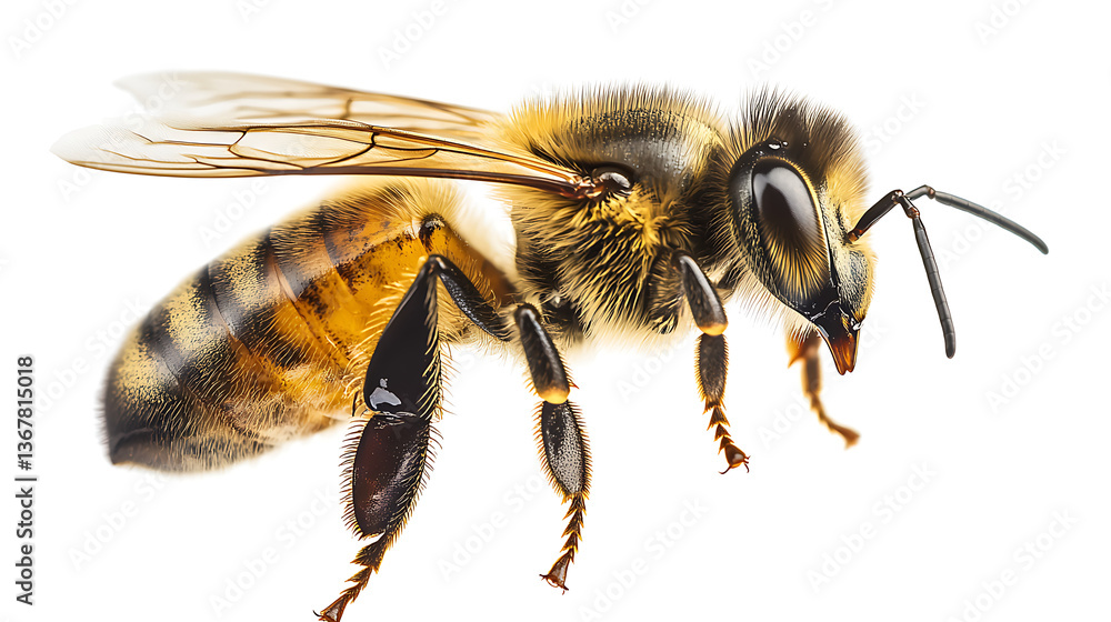 Bee Capturing Light Bee Capturing Light