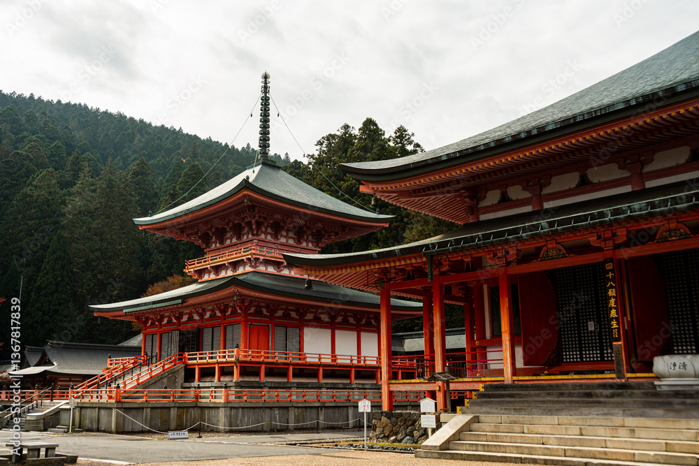 Amida-do hall, Enryakuji Temple of Mount Hiei, sacred mountain, near Kyoto, Honshu Amida-do hall, Enryakuji Temple of Mount Hiei, sacred mountain, near Kyoto, Honshu
