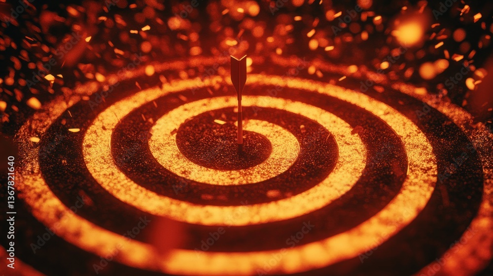 Fiery Target Hit Fiery Target Hit