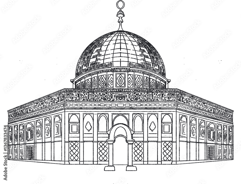Fototapeta premium Al-aqsa mosque