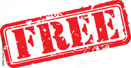 Free rubber stamp vector illustration