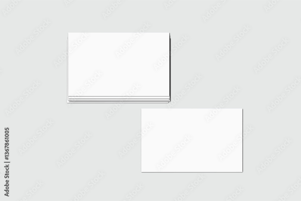 Vector realistic business card mockup template isolated. Empty design for presentation branding, corporate, stationery, document, ads, game card or note cards, greeting card, invitation, credit card
Vector realistic business card mockup template isolated. Empty design for presentation branding, corporate, stationery, document, ads, game card or note cards, greeting card, invitation, credit card