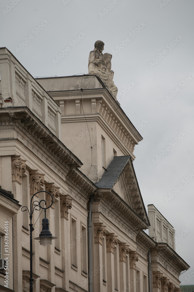 Fototapeta premium Warszawa, Stare Miasto, Polska, ul. Miodowa