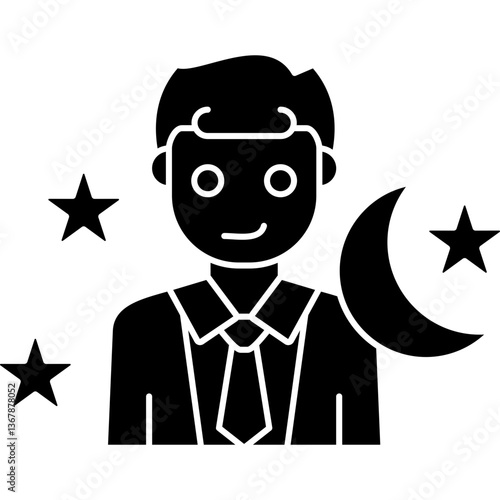 Insomnia Icon Vector Element