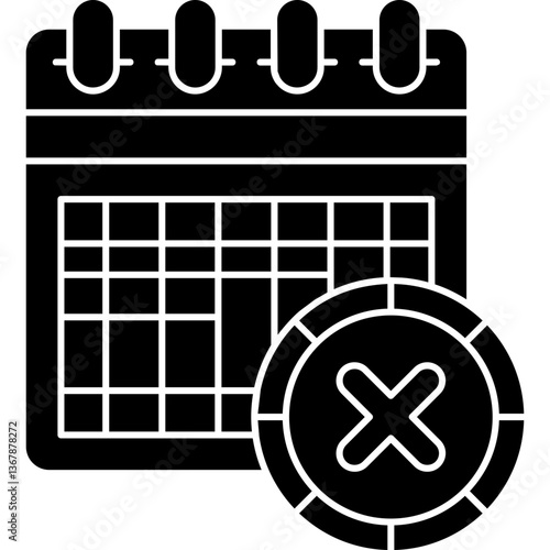 Deadline Icon Vector Element