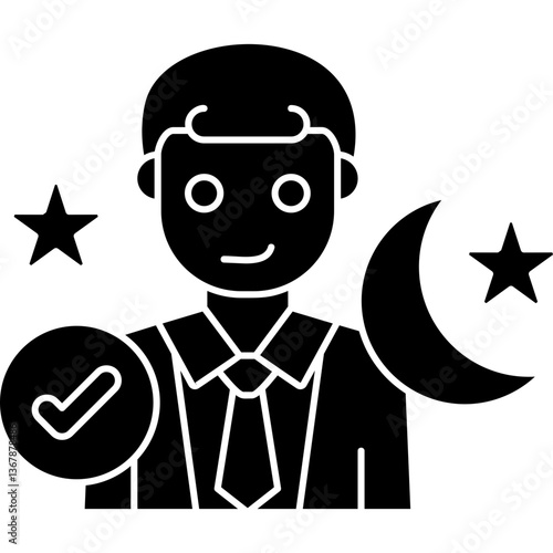 Insomnia Icon Vector Element