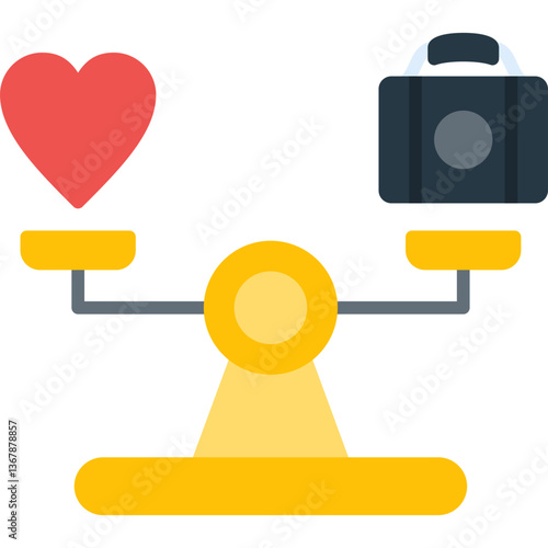Balance Icon Vector Element