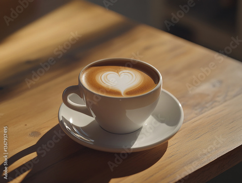 Coffee close-up, coffee cup coffee scene