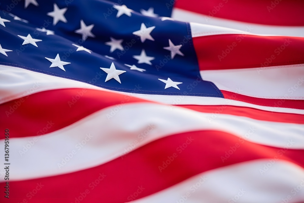 close up of an american flag with stars on it close up of an american flag with stars on it