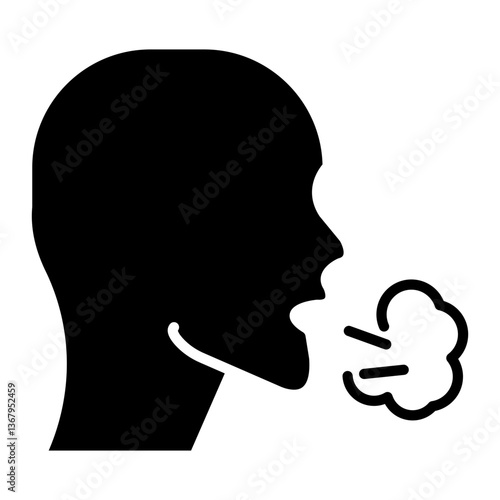 Shortness of Breath Icon