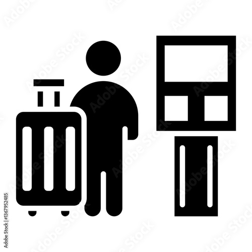 Self Check In Icon