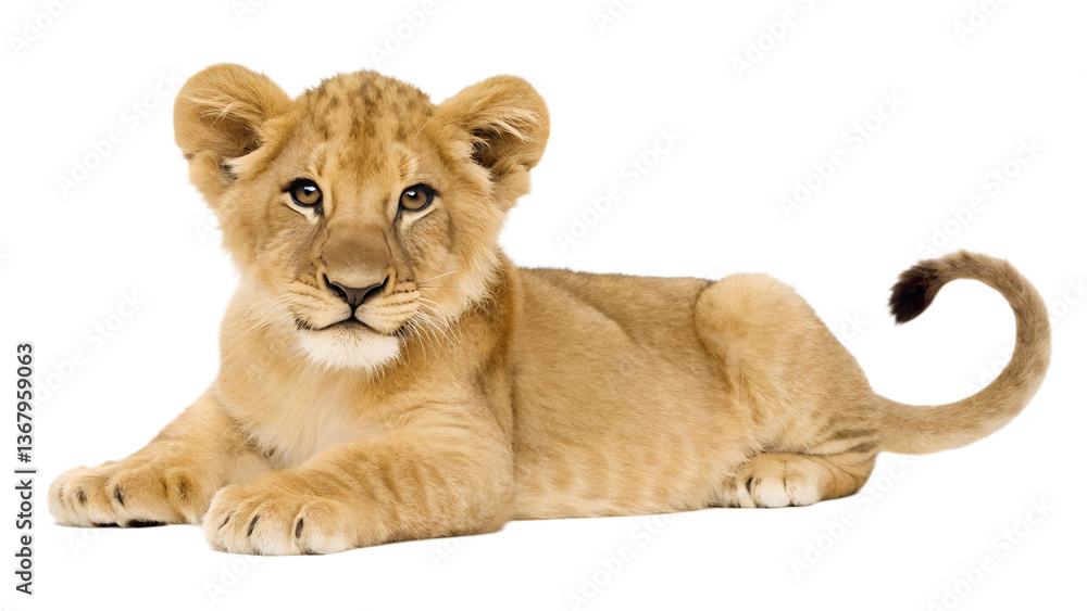 Obraz premium Lion Cub. 