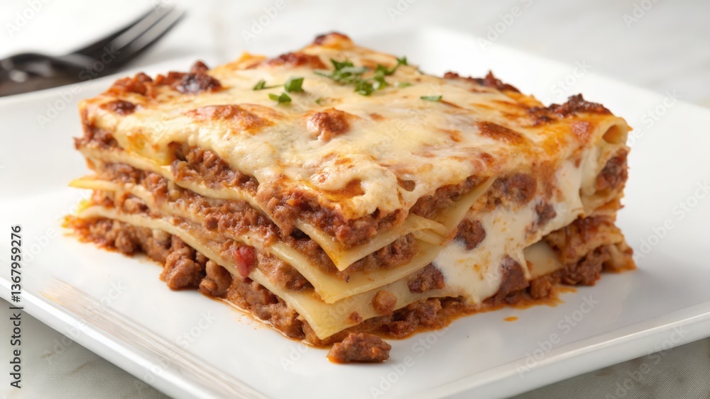 Classic Homemade Lasagna with Basil – Traditional Italian Dish
Classic Homemade Lasagna with Basil – Traditional Italian Dish