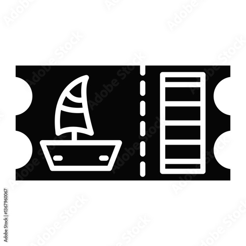 Cruise Ticket Icon