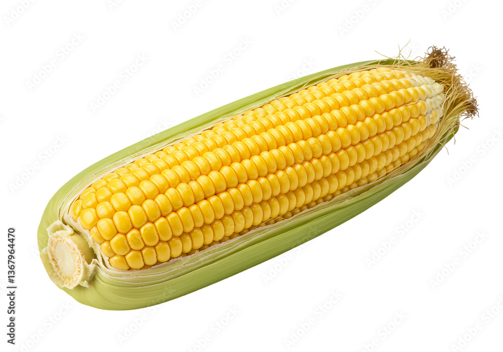 Sweetcorn Image: Fresh Corn on the Cob on Transparent background Sweetcorn Image: Fresh Corn on the Cob on Transparent background