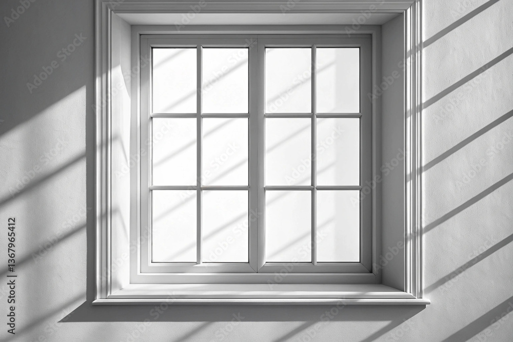 Windows Shadow Overlay – Black and White Window Frame Illustration for Mockups. Windows Shadow Overlay – Black and White Window Frame Illustration for Mockups.