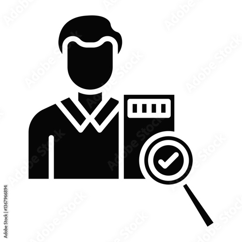 Auditor Male Icon